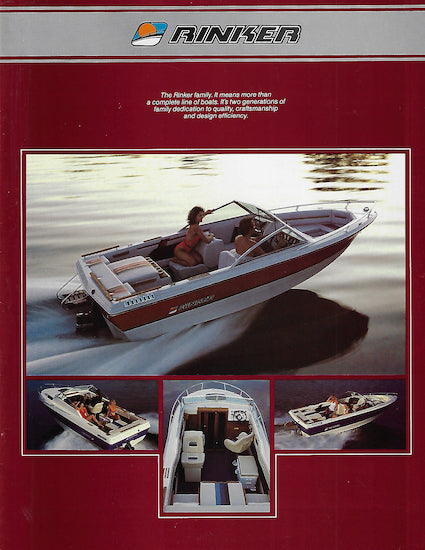 Rinker 1985 Brochure