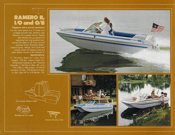 Rinker 1980s Brochure