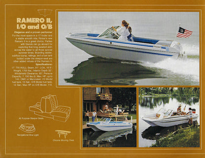 Rinker 1980s Brochure
