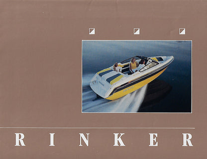 Rinker 1980s Poster Brochure