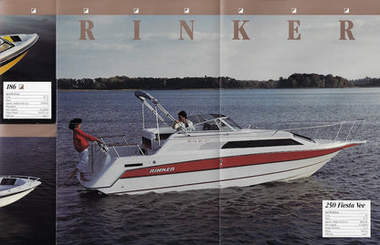 Rinker 1980s Poster Brochure