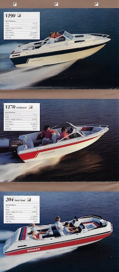 Rinker 1980s Poster Brochure
