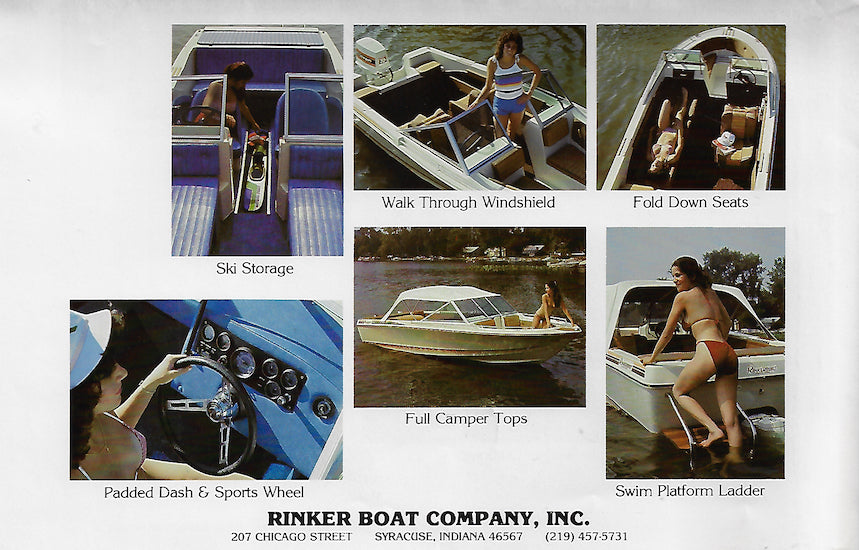 Rinker 1982 Brochure