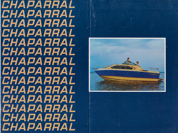 Chaparral 1981 Brochure