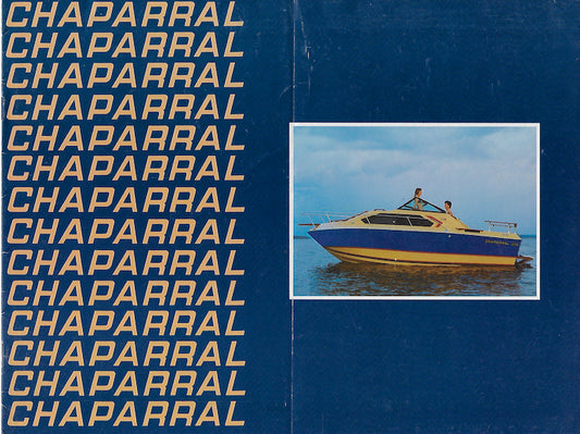 Chaparral 1981 Brochure