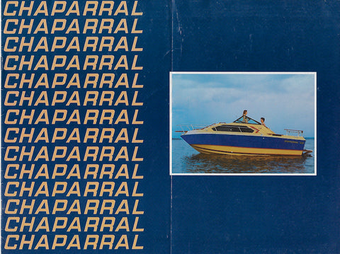 Chaparral 1981 Brochure