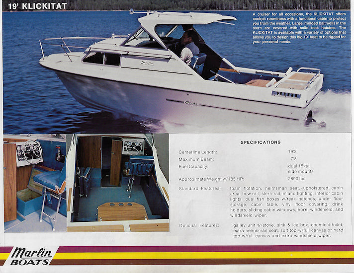 Marlin 1970s Brochure – SailInfo I boatbrochure.com