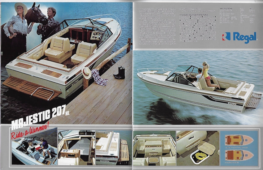 Regal 1983 Brochure