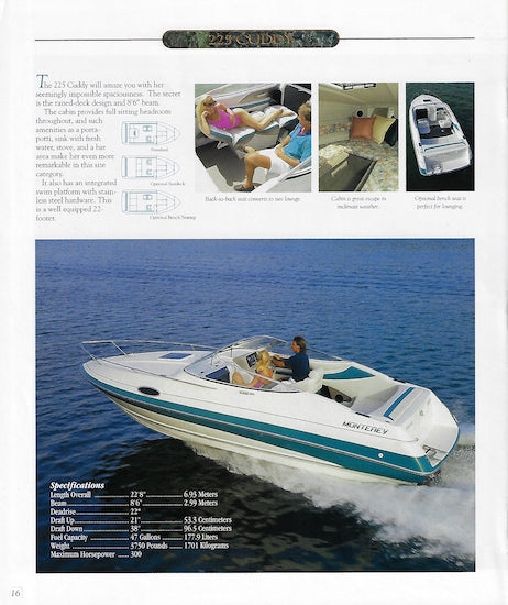 Monterey 1994 Brochure