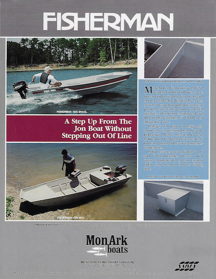 Monark 1989 Aluminum Brochure – SailInfo I boatbrochure.com