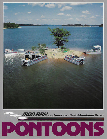 Monark 1989 Pontoon Brochure