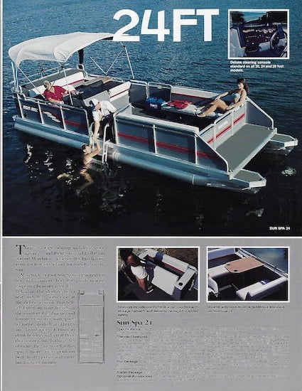Monark 1989 Pontoon Brochure