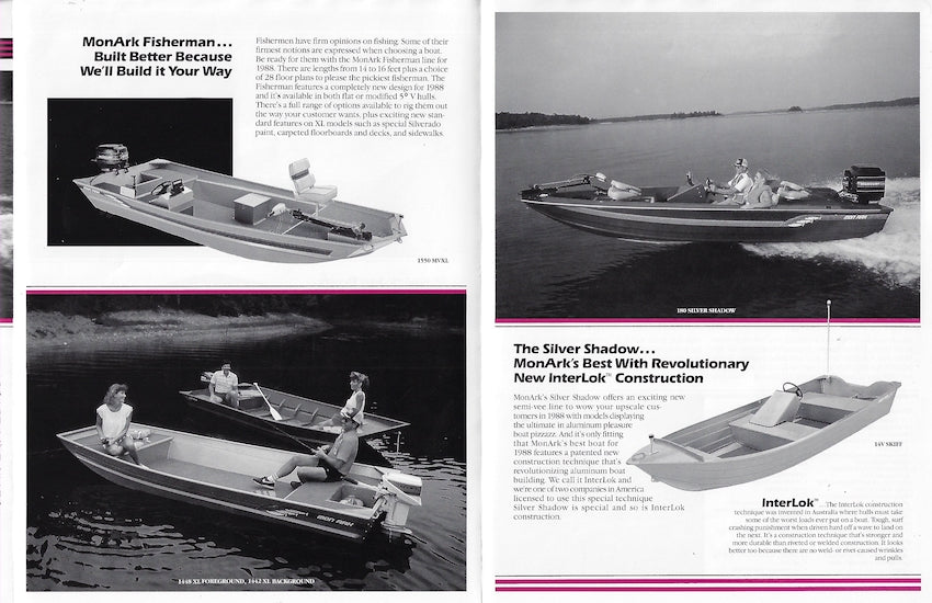Monark 1988 Dealer Brochure