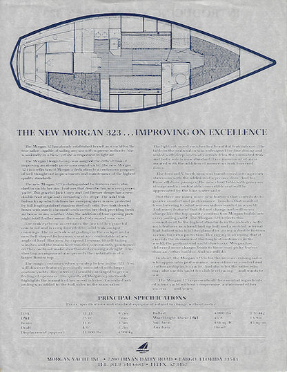 Morgan 323 Specification Brochure