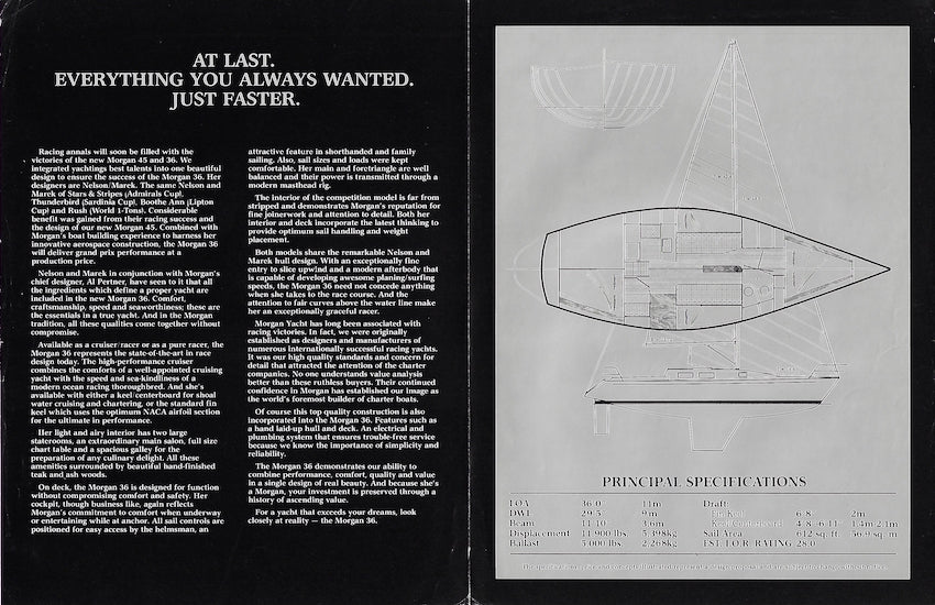 Morgan 36 Launch Brochure