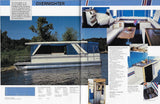 Harris 1987 FloteBote Pontoon Boat Brochure