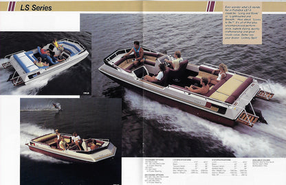 Harris 1987 FloteDek Deck Boat Brochure