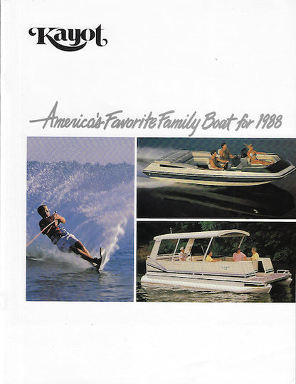 Kayot 1988 Brochure
