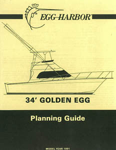 Egg Harbor Golden Egg 34 Specification Brochure