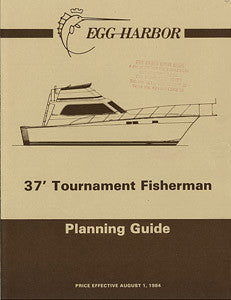 Egg Harbor 37 Tournament Fisherman Specification Brochure
