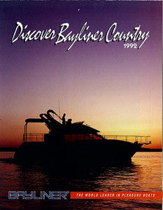 Bayliner 1992 Full Line Brochure