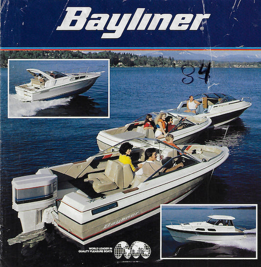 Bayliner 1983 Poster Brochure