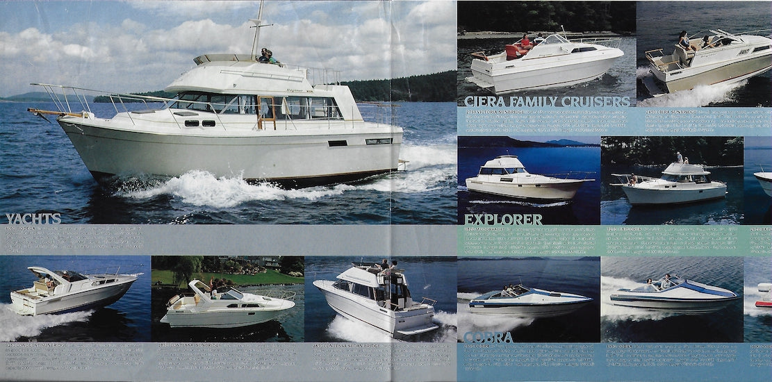 Bayliner 1983 Poster Brochure