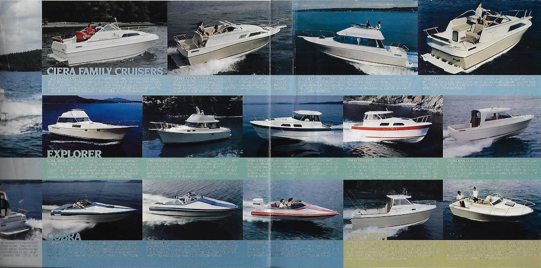 Bayliner 1983 Poster Brochure