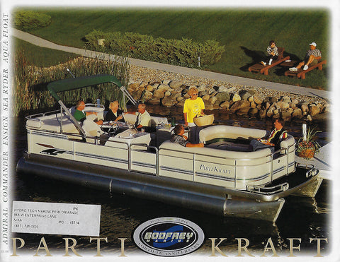 Parti Kraft 1998 Pontoon Brochure