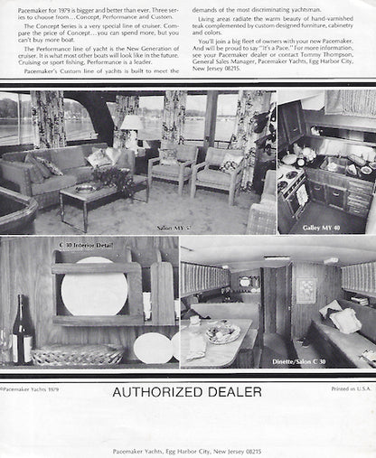 Pacemaker 1979 Brochure