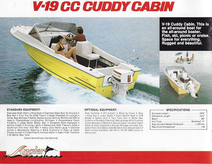 Angler 1984 Brochure