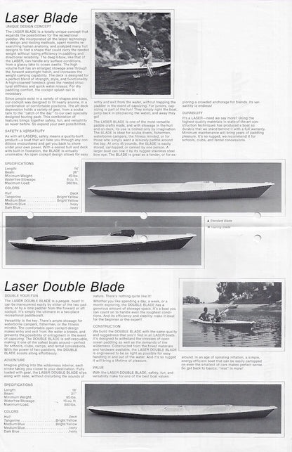 Laser Blade Brochure