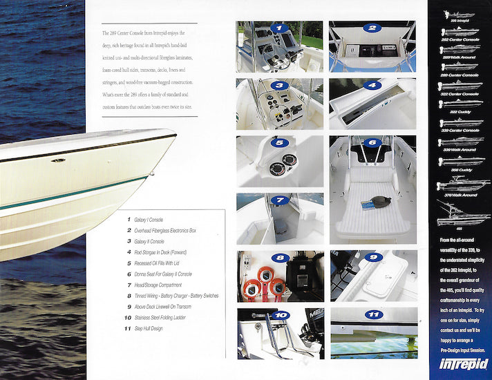 Intrepid 289 Center Console Brochure