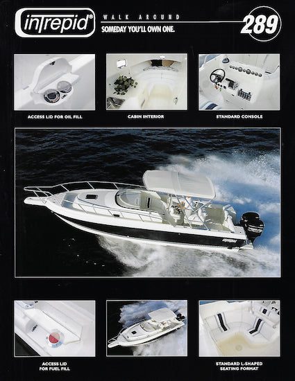 Intrepid 289 Walkaround Brochure