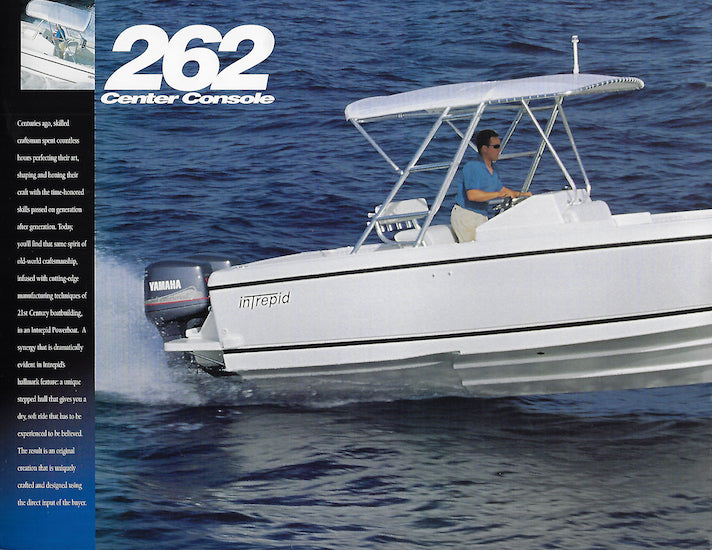 Intrepid 262 Center Console Brochure