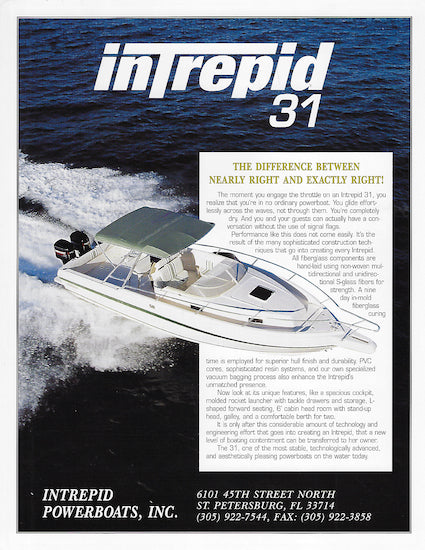 Intrepid 31 Brochure