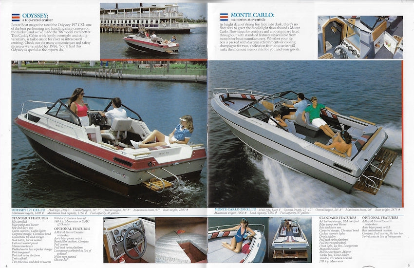 Cobia 1986 Brochure