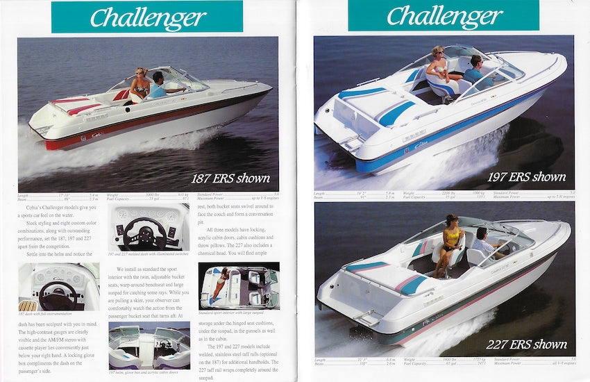 Cobia 1992 Brochure