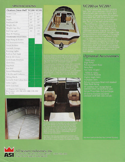 Citation 20 Brochure