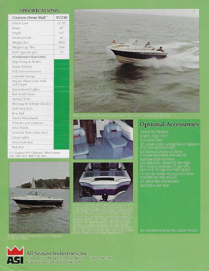 Citation 23 Brochure