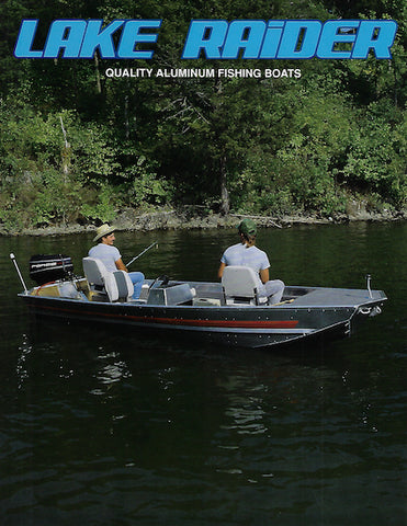 Lake Raider 1985 Brochure