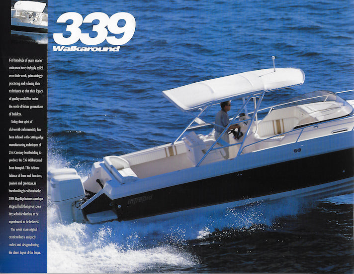 Intrepid 339 Walkaround Brochure