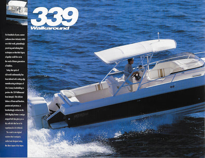 Intrepid 339 Walkaround Brochure