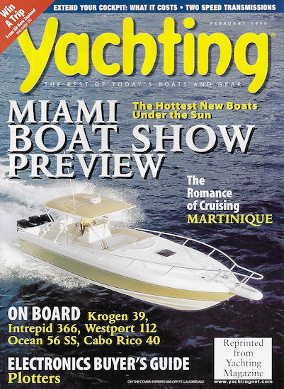 Intrepid 366 Cuddy Yachting Magazine Reprint Brochure