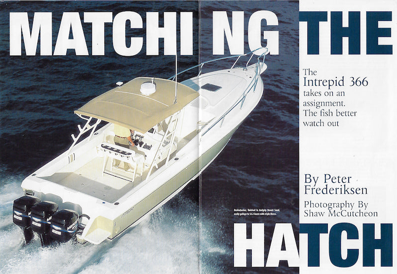 Intrepid 366 Cuddy Yachting Magazine Reprint Brochure
