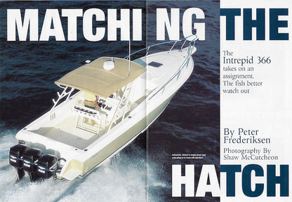 Intrepid 366 Cuddy Yachting Magazine Reprint Brochure