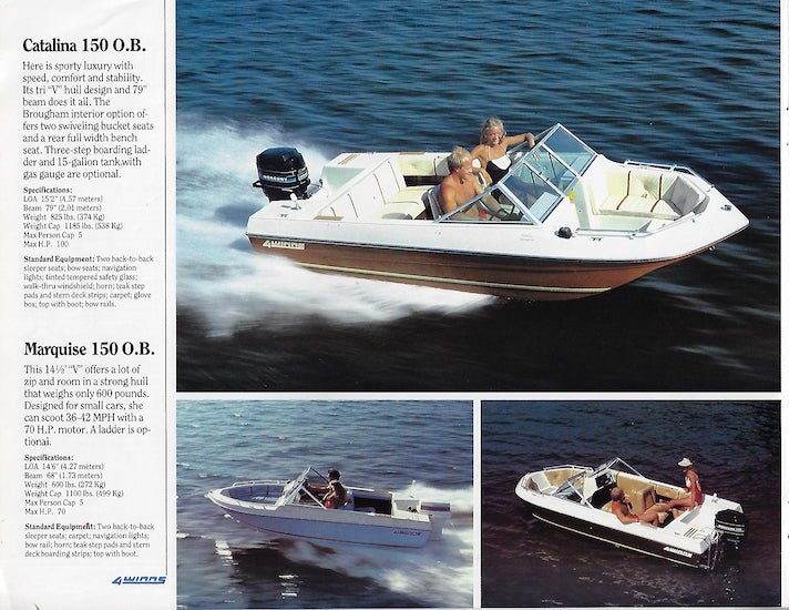 Four Winns 1983 Brochure