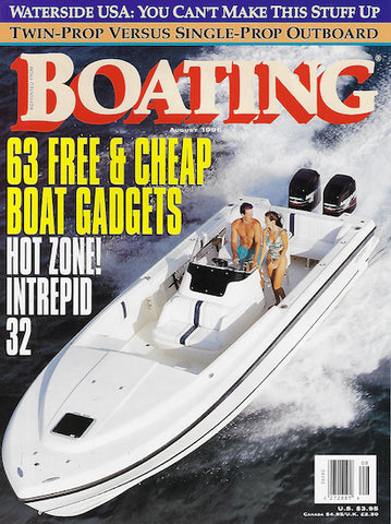 Intrepid 322 Cuddy Boating Magazine Reprint Brochure
