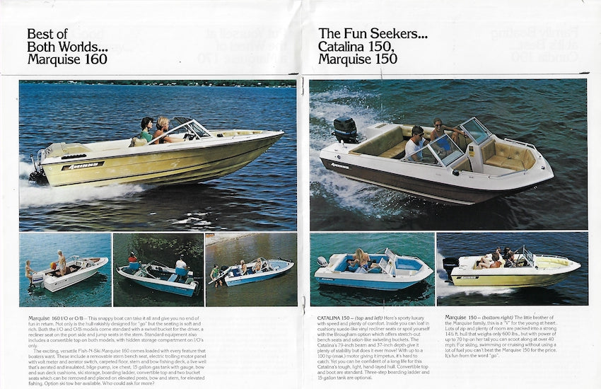 Four Winns 1982 Brochure