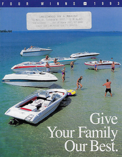 Four Winns 1993 Full Line Brochure